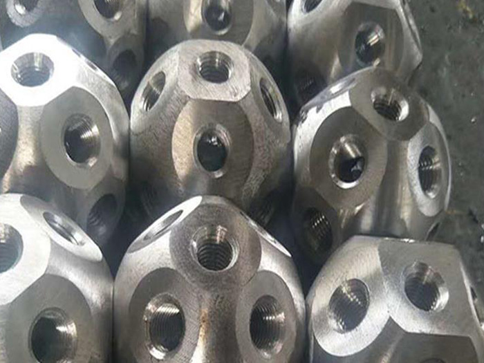 龙井螺栓球网架杆件制作