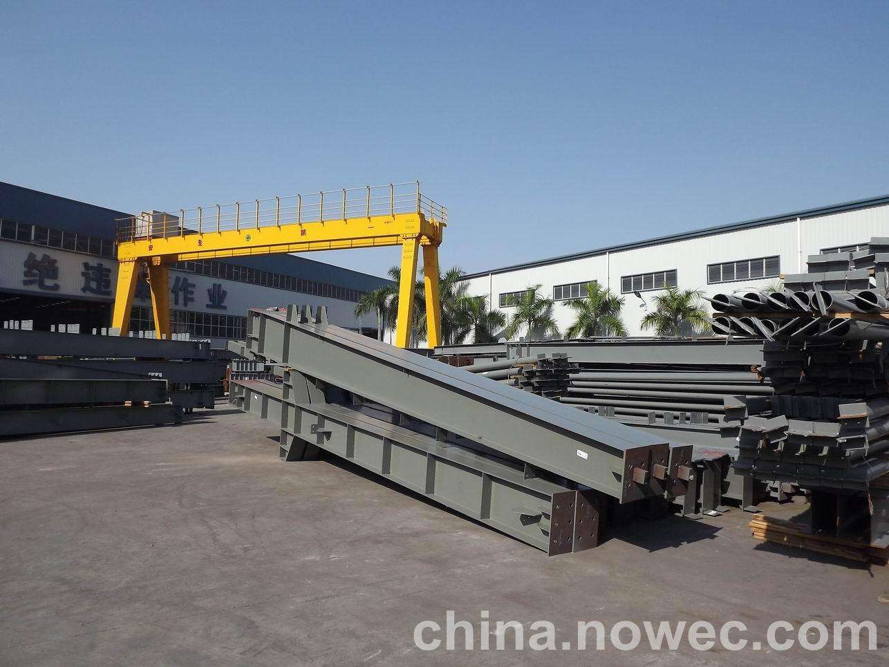 龙井网架工程中的分条（分块）吊装法